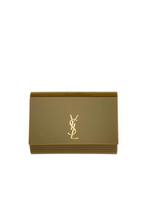 SAINT LAURENT VICKY MINAUDIERE PLEXIGLASS BAG