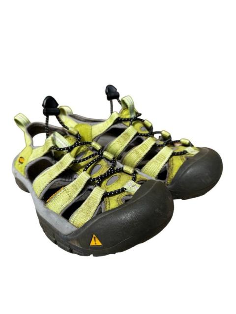 Keen Newport H2 Outdoor Sandals Hiking Closed Toe Waterproof Yellow Green 6