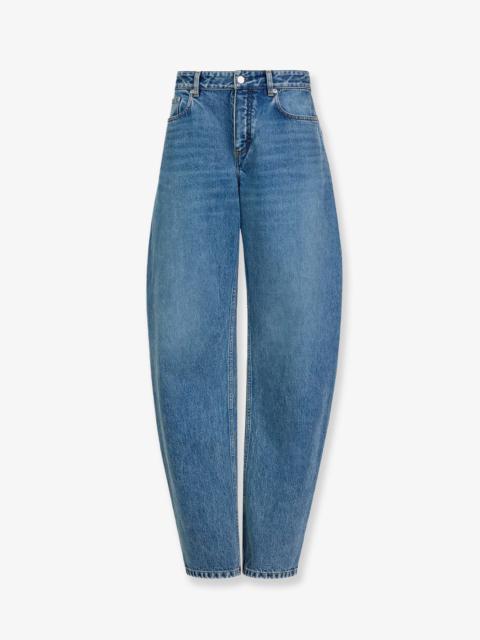 Alaïa Alaia Blue Denim Jeans Women