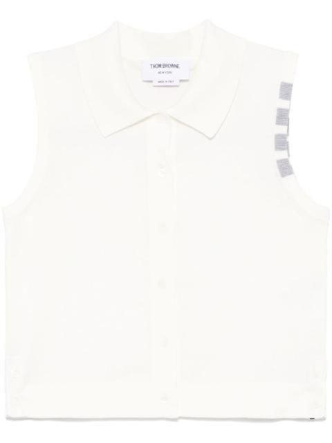 Thom Browne Thom Browne Women 4Bar Cotton Top