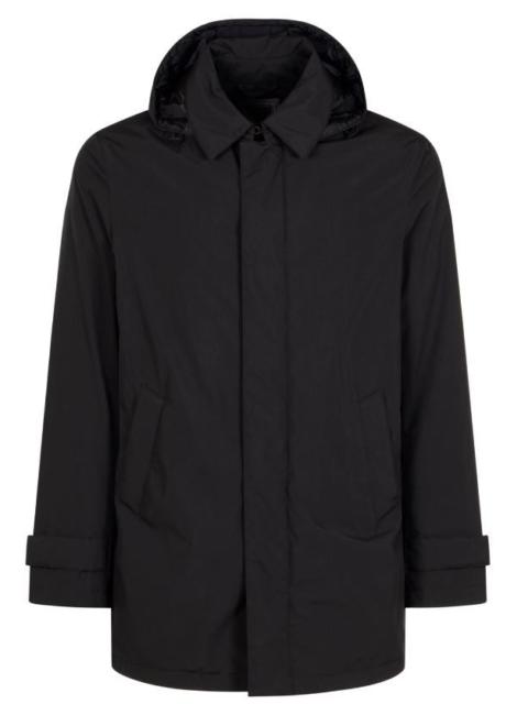 Herno Coats Blacks And Greys