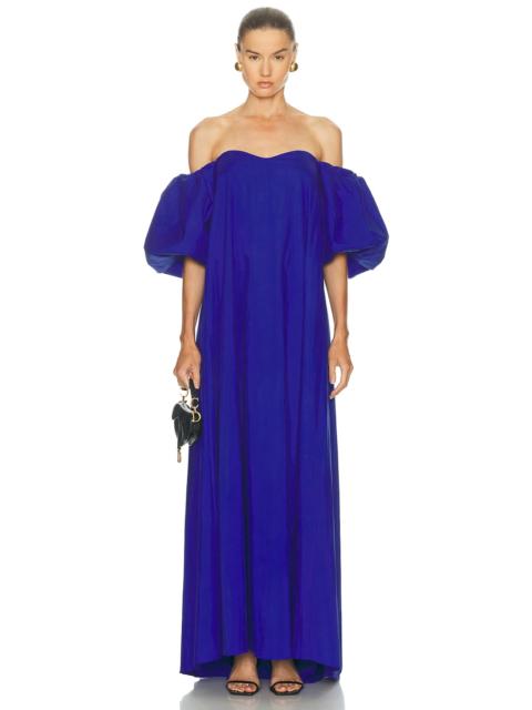 CAROLINE CONSTAS Palmer Off Shoulder Gown