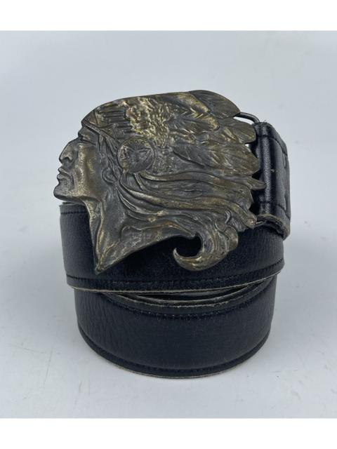 Seditionaries - big red indian head buckle belt tc11