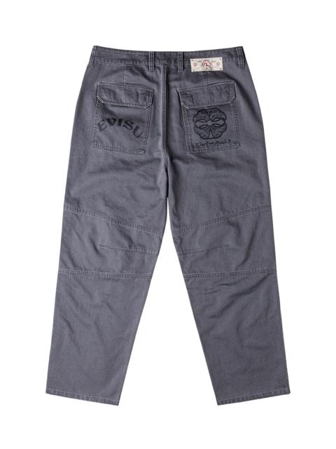 EVISU Back Flap Pockets Relax Fit Pants