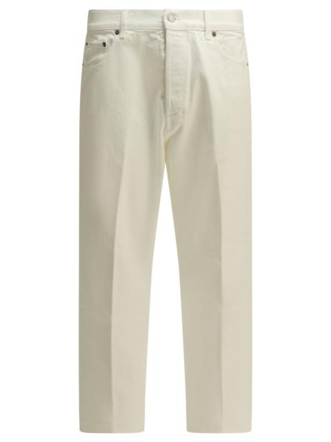CELINE Celine Men Jeans White Cotton