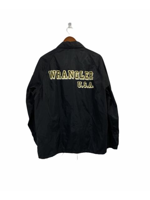 Other Designers Vintage - Wrangler Windbreaker Jacket Design Big Logo Design