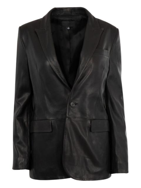 NILI LOTAN Belmonde tailored leather jacket
