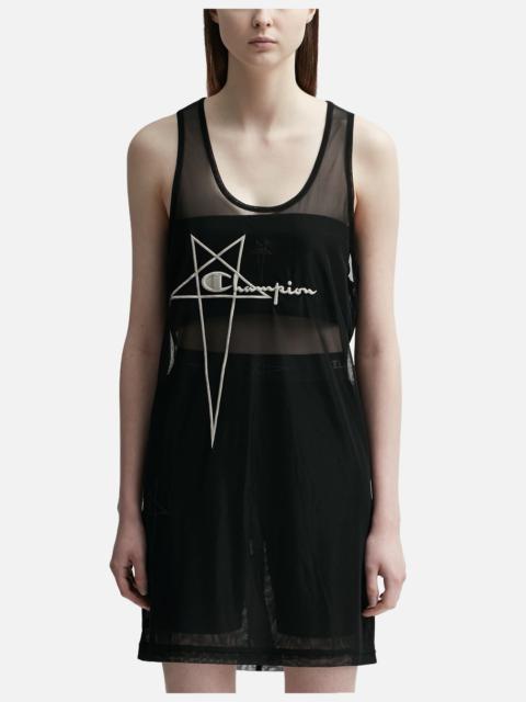 Rick Owens RICK OWENS X CHAMPION MINI DRESS