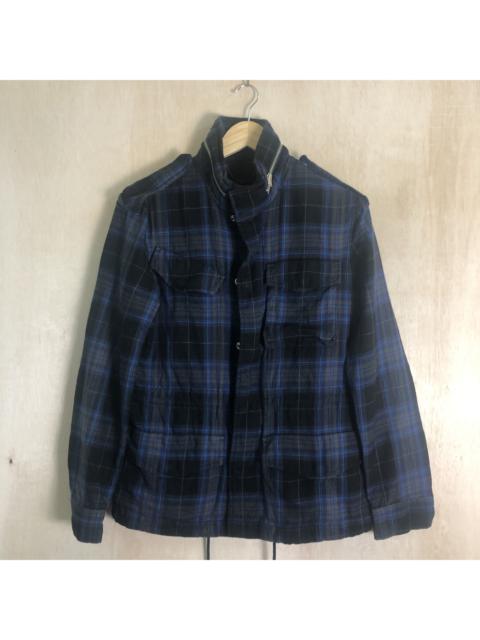 Other Designers Marc Jacobs - Marc by Marc Jacob Checkered Tartan Button Sweatshirt