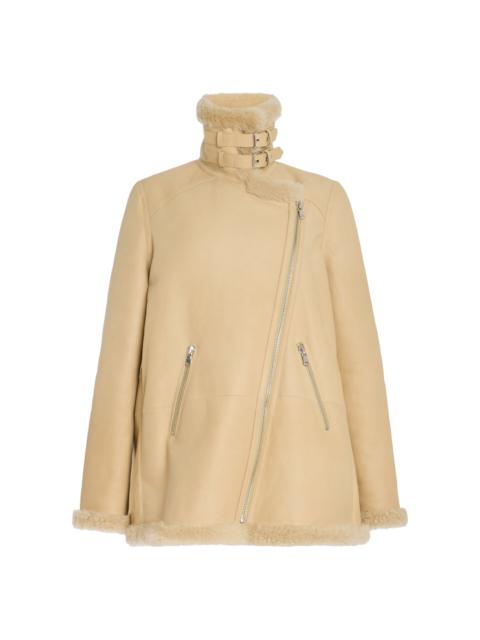 Altuzarra Shaeffer Leather Jacket neutral