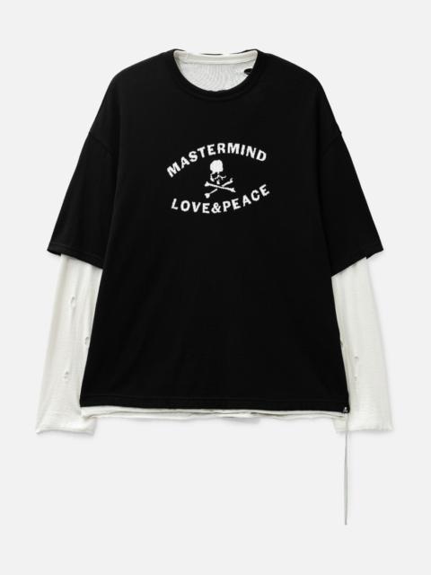 MASTERMIND WORLD REVERSIBLE DISTRESSED TEE