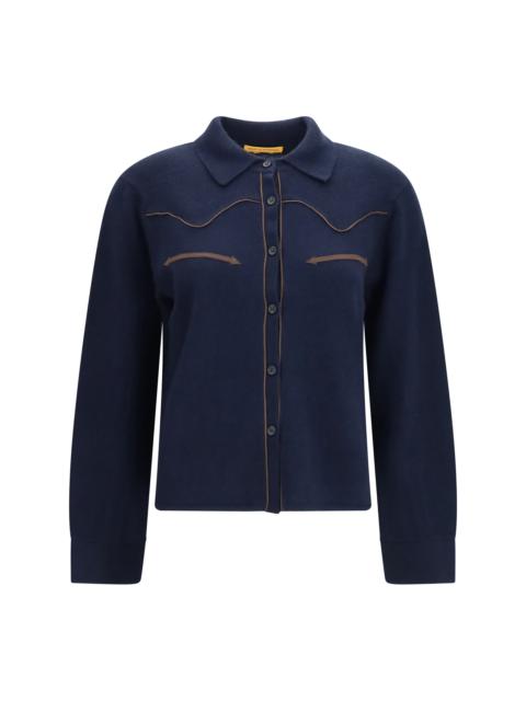 GUEST IN RESIDENCE Guest In Residence Women Cropped Western Cashmere Shirt