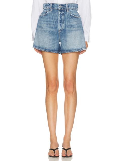 AGOLDE Lyonne Cinched Waist Shorts