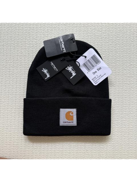 Stüssy Stussy x Carhartt Beanie Hat / Black