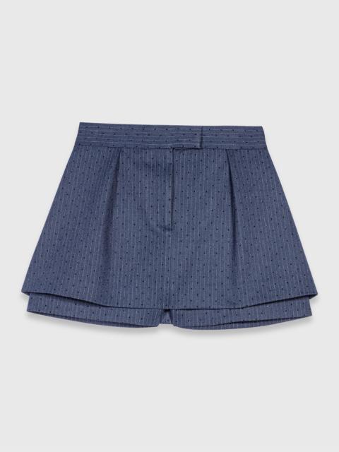 maje Rhinestone shorts