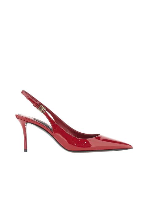Dolce & Gabbana Dolce&Gabbana Women Patent Leather Slingback Pumps
