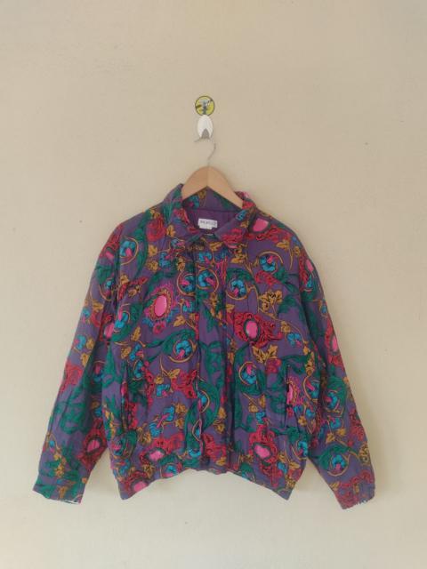 Other Designers Vintage - VINTAGE PICASSO SILK FLORAL JACKET