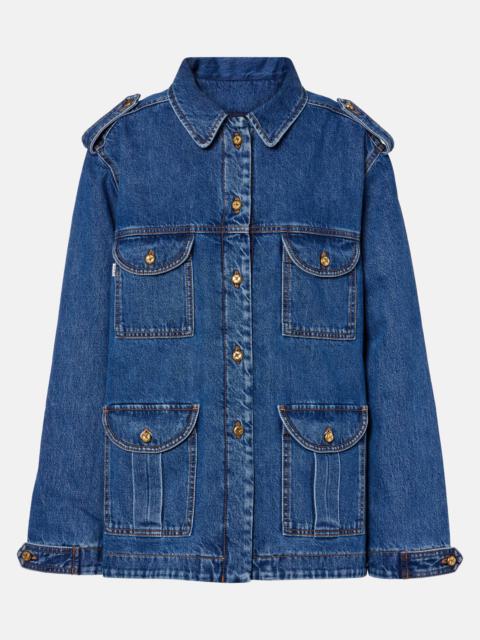 BLAZÉ MILANO Sahariana denim jacket