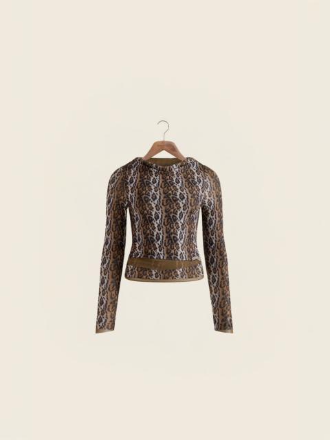 House of Sunny LEOPARD MULTI LAYERED LONG SLEEVE