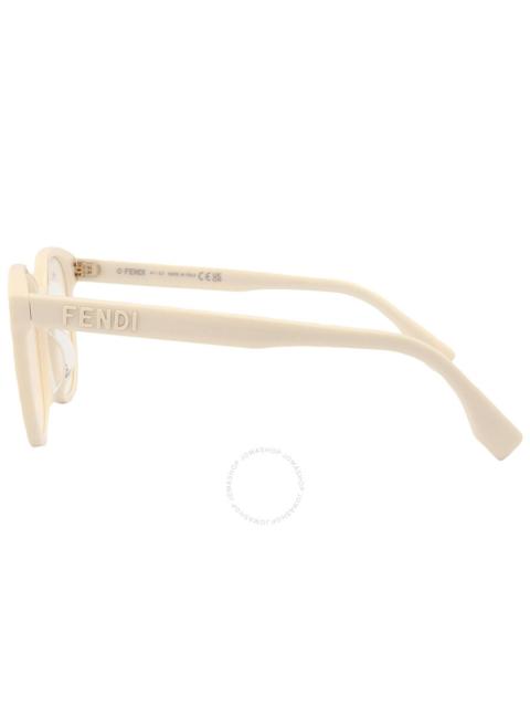 FENDI Fendi Demo Oval Ladies Eyeglasses FE50024I 025 52