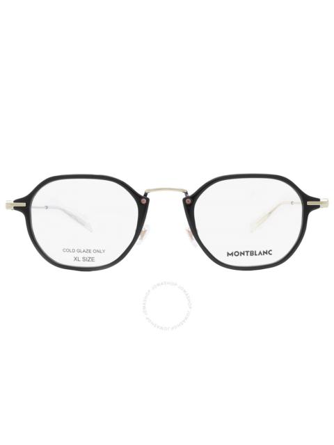 Montblanc Demo Geometric Men's Eyeglasses MB0296O 001 50