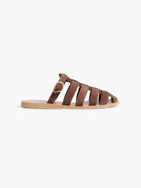 ANCIENT GREEK SANDALS Cosmia suede sandals