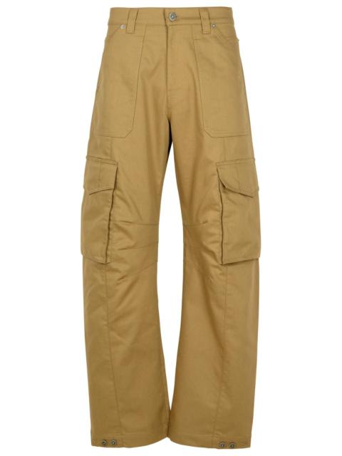 Golden Goose Golden Goose Beige Cotton Blend Cargo Pants Man