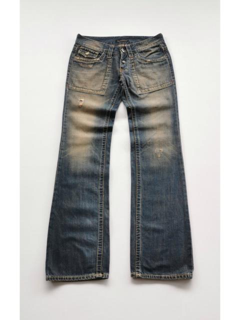 Other Designers If Six Was Nine - Bootcut Mud Wash Gambler Blue Tail Japan Denim Jeans