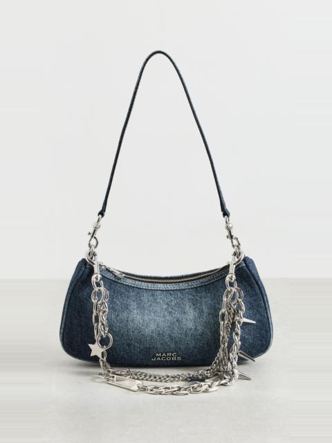Marc Jacobs The Faded Denim Charm Shoulder Bag