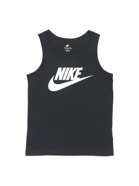 Nike Nike AS Nike Sportswear TANK ICON FUTURA 'Black White' AR4992-013