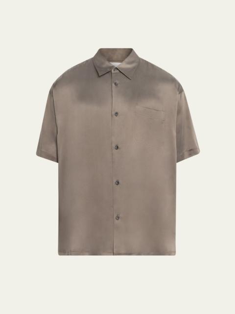 Men's Brushed Silk Sport Shirt