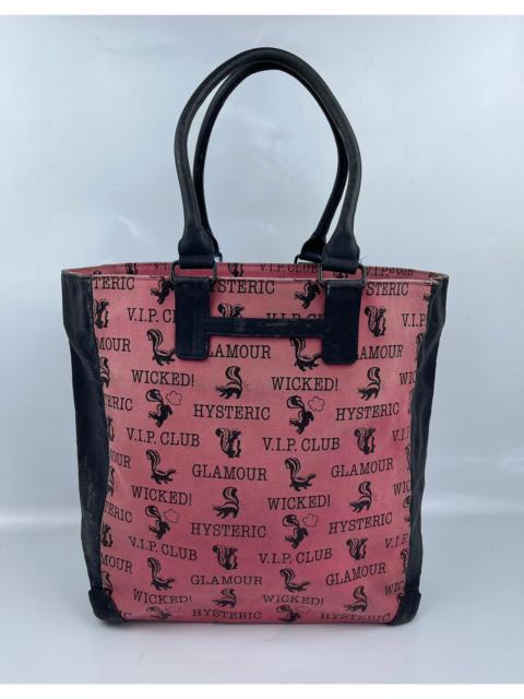 Hysteric Glamour faded hysteric glamour wicked VIP Club tote bag shoulder bag