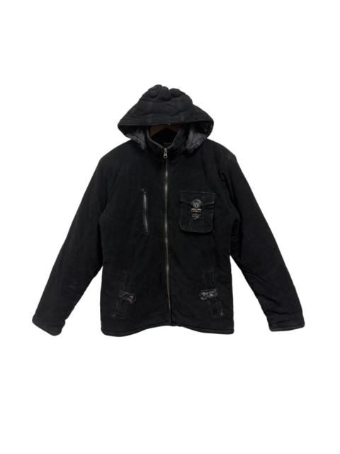 Other Designers In The Attic Jacket Hooded Like Velvet Vkei Style