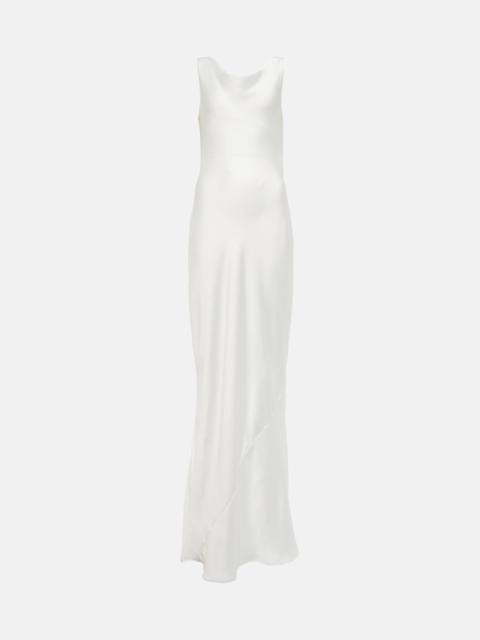 NORMA KAMALI Maria satin gown