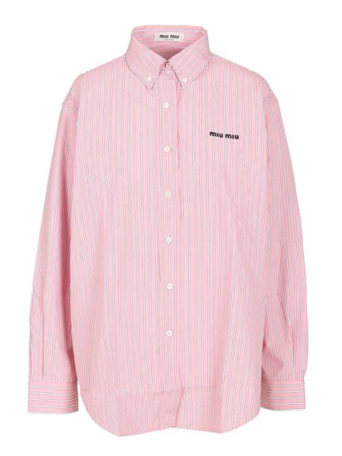 Miu Miu Miu Miu Women Poplin Shirt
