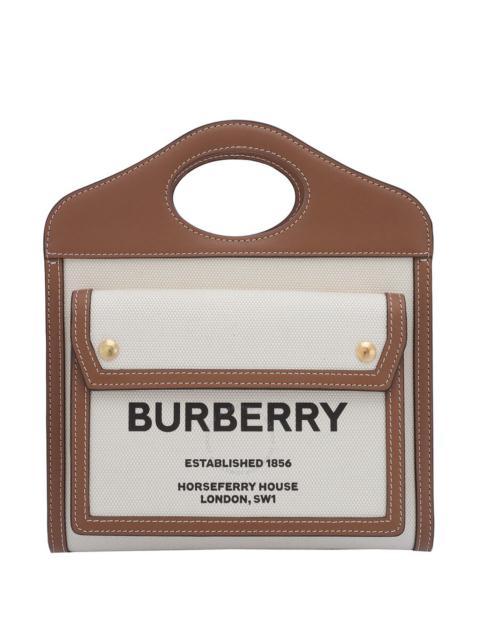 Burberry Burberry Mini Pocket Tote Bag