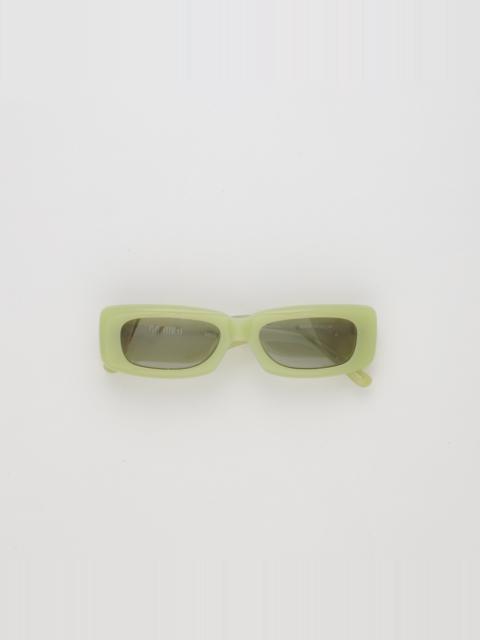 LINDA FARROW Mini Marfa in Acid Green