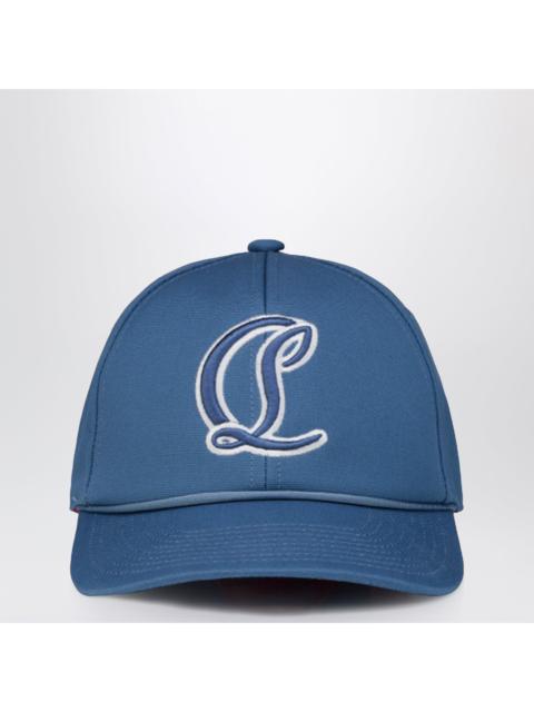 Christian Louboutin Christian Louboutin Mooncrest Ivy Ac Baseball Cap Sky Blue Men