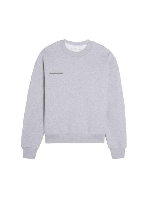 PANGAIA Mens 365 Midweight Sweatshirt - Grey Marl