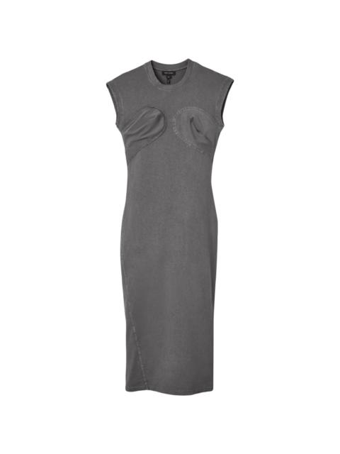 Marc Jacobs Seamed Up sleeveless midi dress