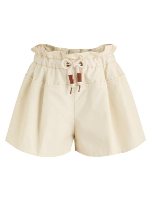 Moncler Moncler Canvas Trim Shell Shorts