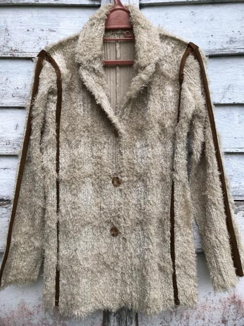 Other Designers Very Rare - Issey Miyake Pleats Please Faux Hairy Pleats Jacket