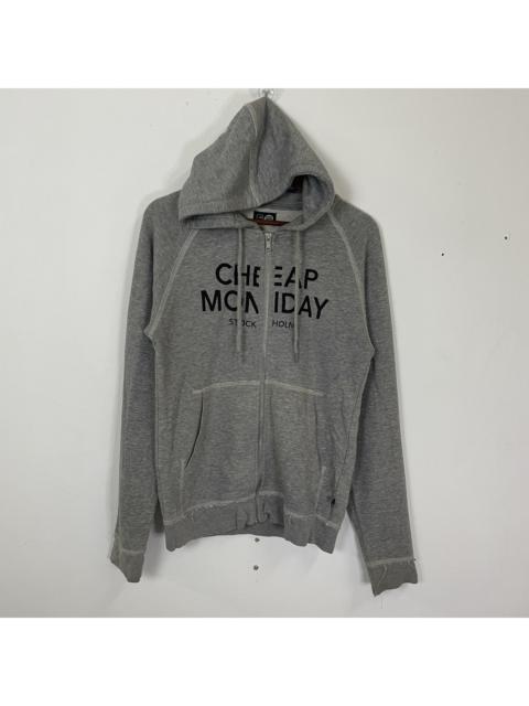 Other Designers Vintage - Vintage Cheap Monday Big Logo Hoodiee Sweater