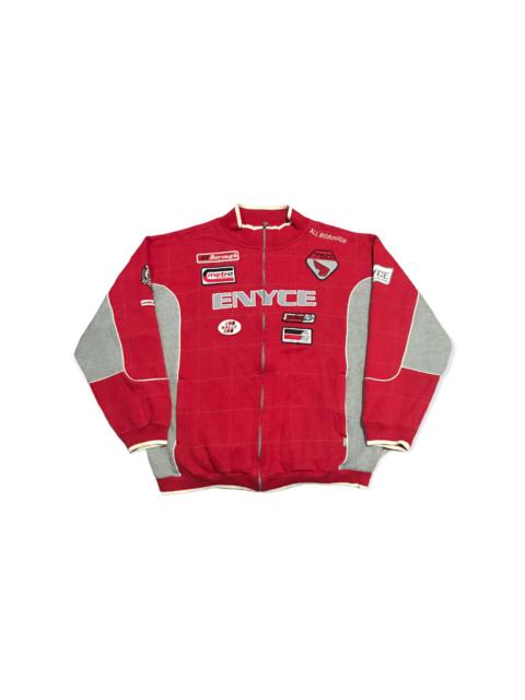 Other Designers Vintage Enyce Racing Moto Street Rally Jacket Red/Grey