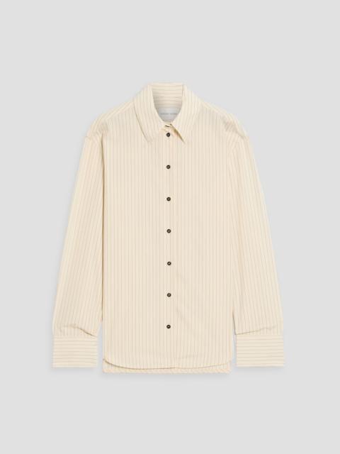 Loulou de Saison Alim pinstriped cotton-poplin shirt