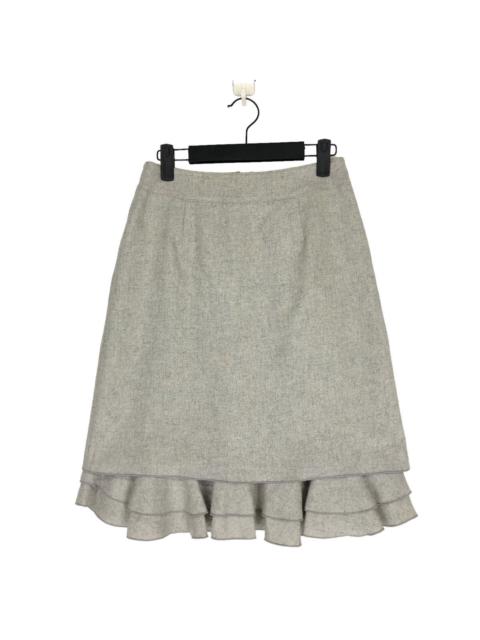 Other Designers Other - Franco Ferraro Milano Ruffled Skirt