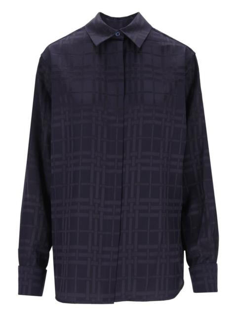 Burberry Burberry Women Check Silk Shirt