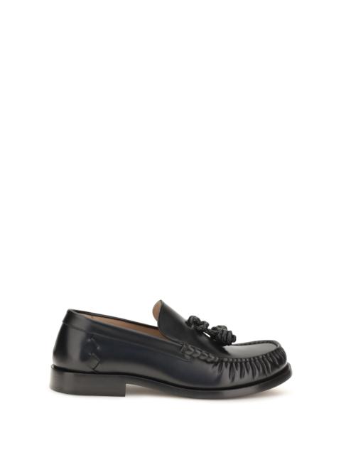 Bottega Veneta Bottega Veneta Ugo Leather Loafers Black Men