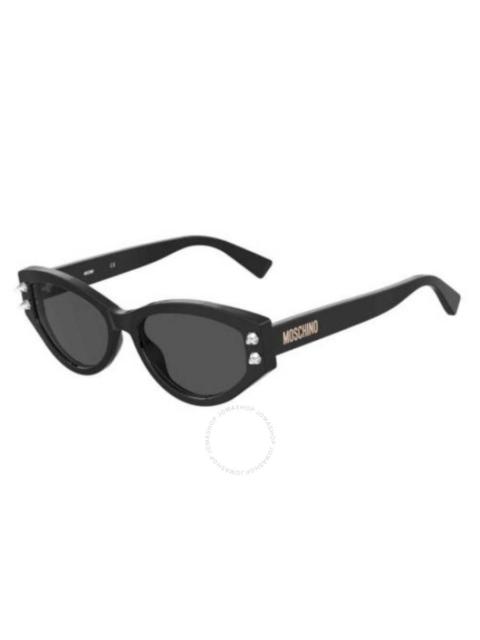 Moschino Moschino Grey Cat Eye Ladies Sunglasses MOS109/S 0807/IR 55