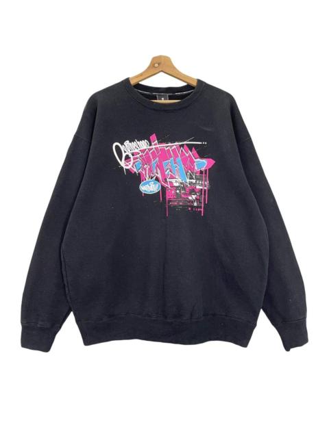 Other Designers Vintage - Brotherhood Gravity Big Logo Printed Pullover Sweatshirt